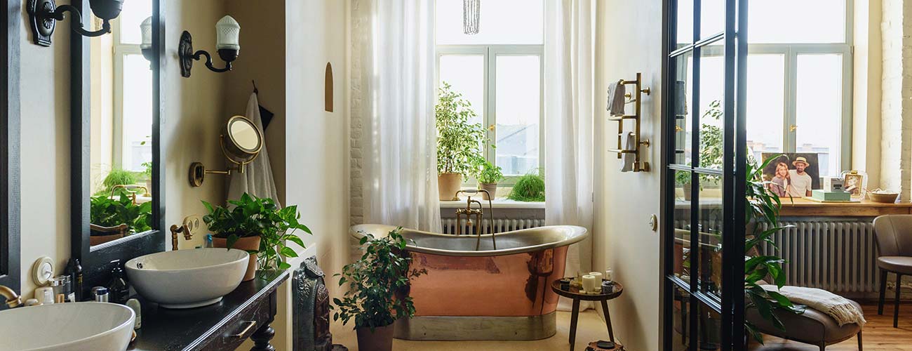 baño estilo chic