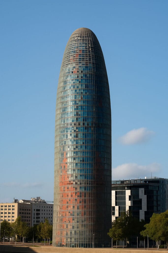 torre del agua, torre glories o Torre Agbar