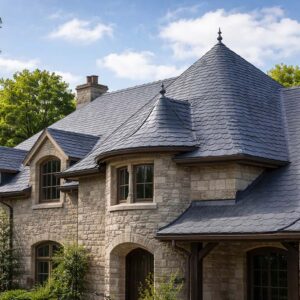 Tejas de pizarra: material, ventajas y colocación – Materiales