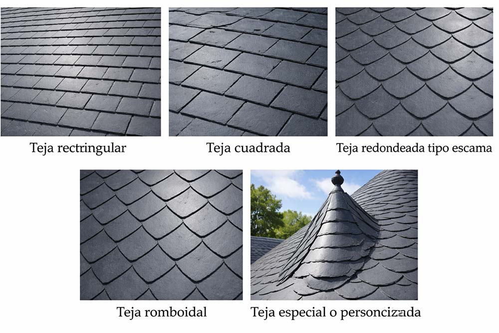 tipos de teja